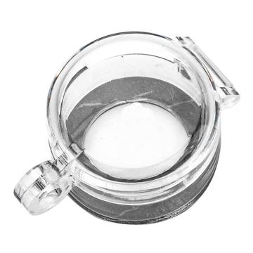 Raxwell 按钮锁罩，RSSL0161-Q 高31.9mm 外径49.6mm 安装孔内径22mm 售卖规格：1个