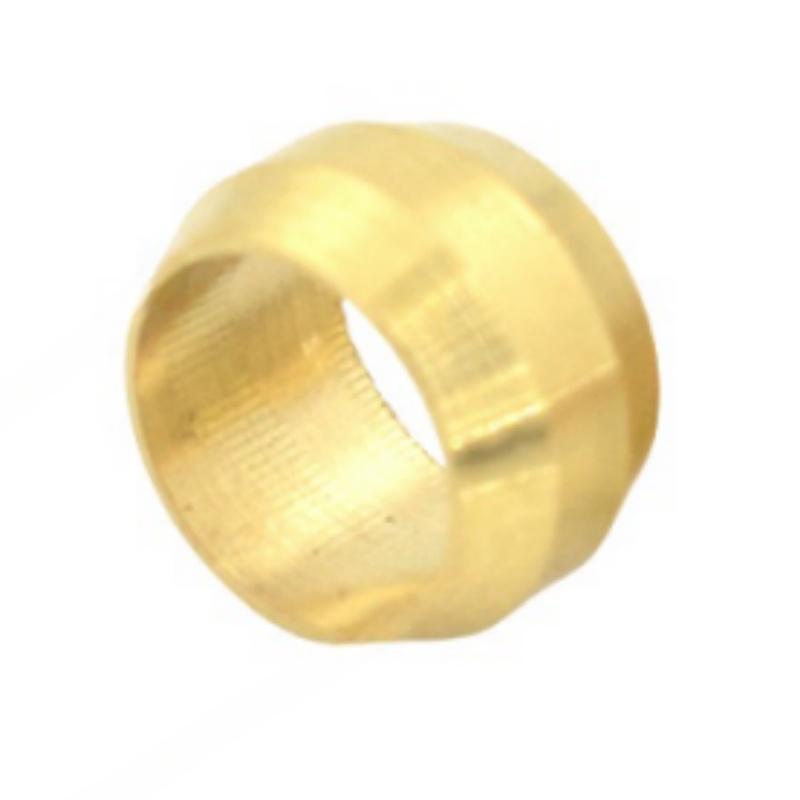 谦华智科 铜机床润滑块油路油管接头配件接头，卡珠-PB10：接管外径10mm  售卖规格：1个