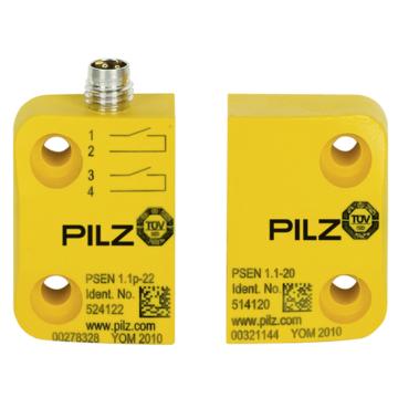 皮尔兹 磁性安全开关（成对） 订货号：504222，PSEN 1.1p-22/PSEN 1.1-20/8mm/ix1/1unit 售卖规格：1个