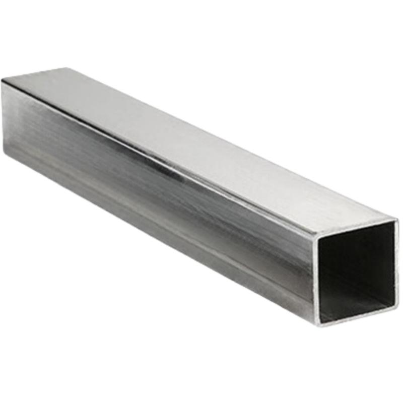 臻工品 方管 不锈钢方管防锈钢材，20mm*20mm*1.0mm 售卖规格：6米/根