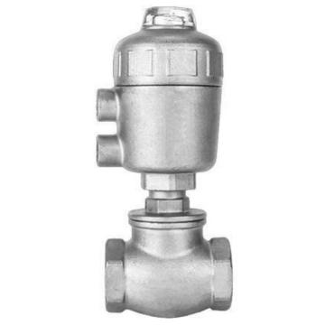 谦华智科 304不锈钢T型内丝螺纹腰鼓式角座截止切断水阀，B款不锈钢头-DN15-16P：内丝4分-PN16 售卖规格：1个