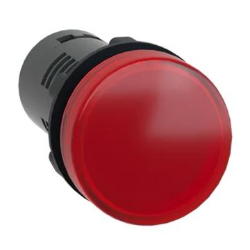 施耐德 XA2EV塑料系列指示灯，XA2EVB4LC AC/DC24V 红色 售卖规格：1个