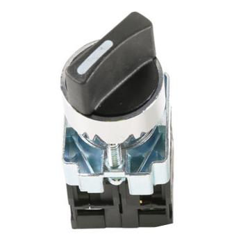 德力西/DELIXI 按钮开关，LAY5SBD25 LAY5s-BD 二位自锁 1NO+1NC(标准型旋钮) 售卖规格：1个