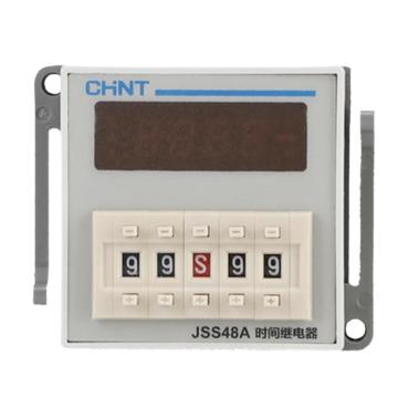 正泰/CHINT JSS48A系列时间继电器，JSS48A AC/DC24V～48V 售卖规格：1个
