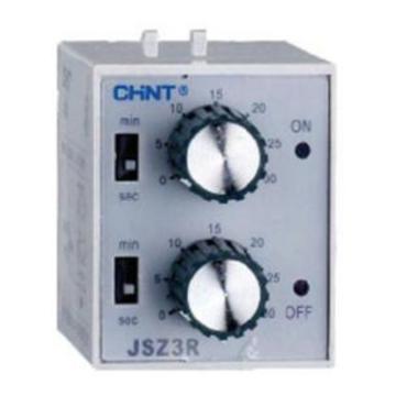正泰/CHINT JSZ3系列时间继电器，JSZ3R 10s/10min DC24V 售卖规格：1个