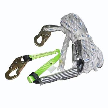 百业安 安全绳，EPI-TZ5400-10M 带缓冲包绳自锁器，适合16毫米安全绳用抓绳器，10米 售卖规格：1卷