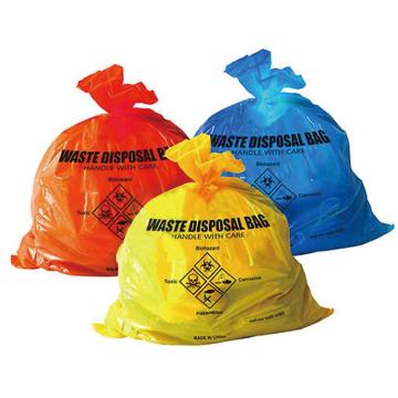 Blive 耐高温医疗废物处理袋，BL-MB-YL-800*900 800*900mm，单面8丝，复合聚乙烯HDPE，高温灭菌（121度），平口，黄色 售卖规格：1个