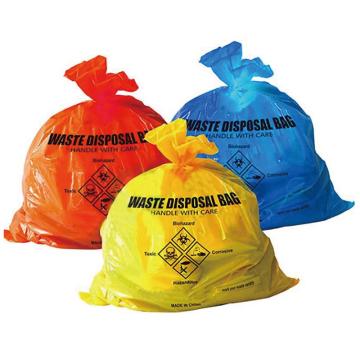 Blive 阻燃防火垃圾桶废物桶处理袋，BL-FR-RD-520*340 520×340mm，单面8丝，高压聚乙烯（LDPE)，平口，红色 售卖规格：1个