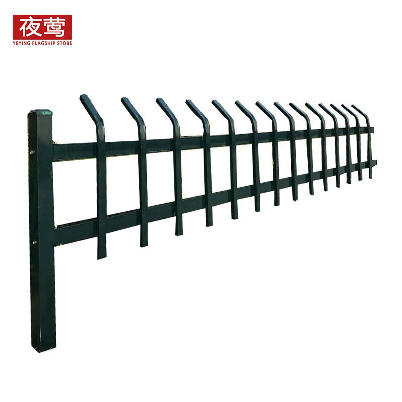 夜莺 折弯草坪护栏，ZWCPHL-02 安装高度0.8m×3.05m宽/套，带一根预埋立柱 售卖规格：1套