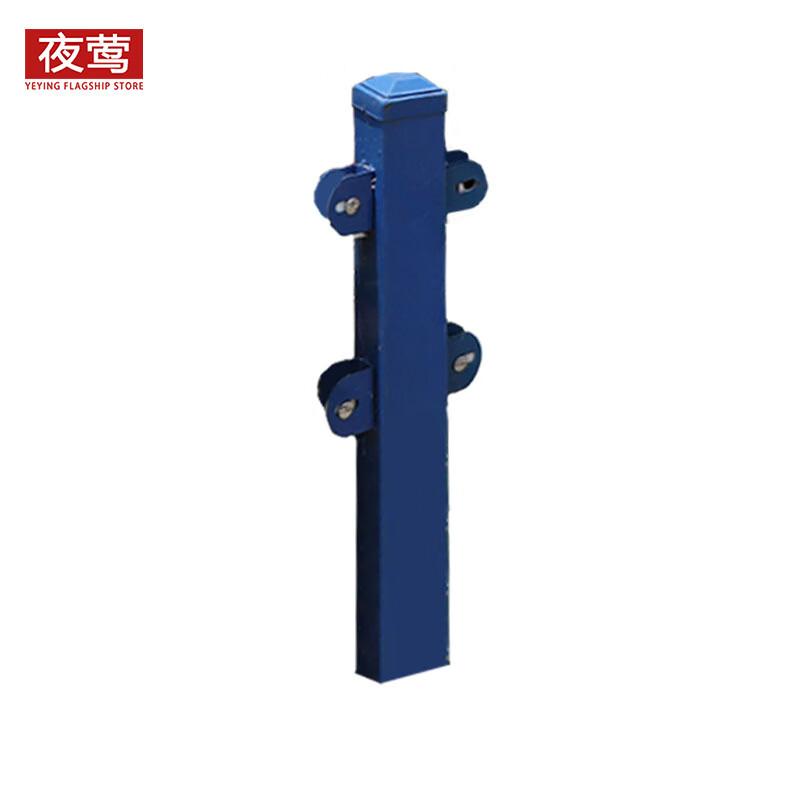 夜莺 焊接草坪护栏立柱，HJCPHL-011 一根安装0.3m高预埋立柱 售卖规格：1套