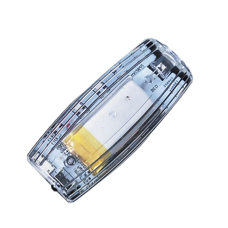 俱威 爆闪肩灯，A款透明无字(带充电器) 售卖规格：1个