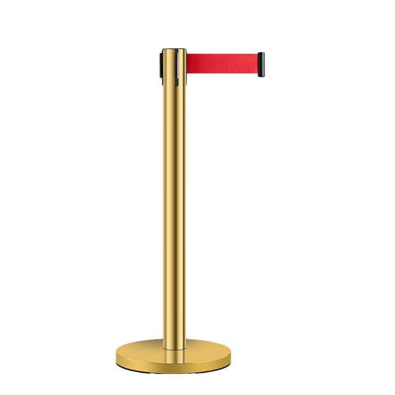 俱威 隔离带警示柱，钛金色3米线 售卖规格：1个