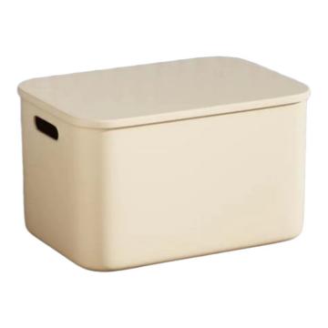 原卿 精致小款收纳箱桌面收纳 颜色随机 尺寸：365-260*340  YQ612045，YQ612045 365-260*340mm 售卖规格：1个