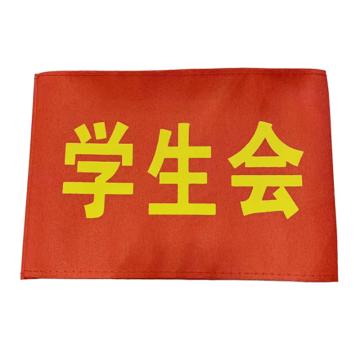 安赛瑞 红袖标 春亚纺 14x21cm，1H01819 售卖规格：10个/包