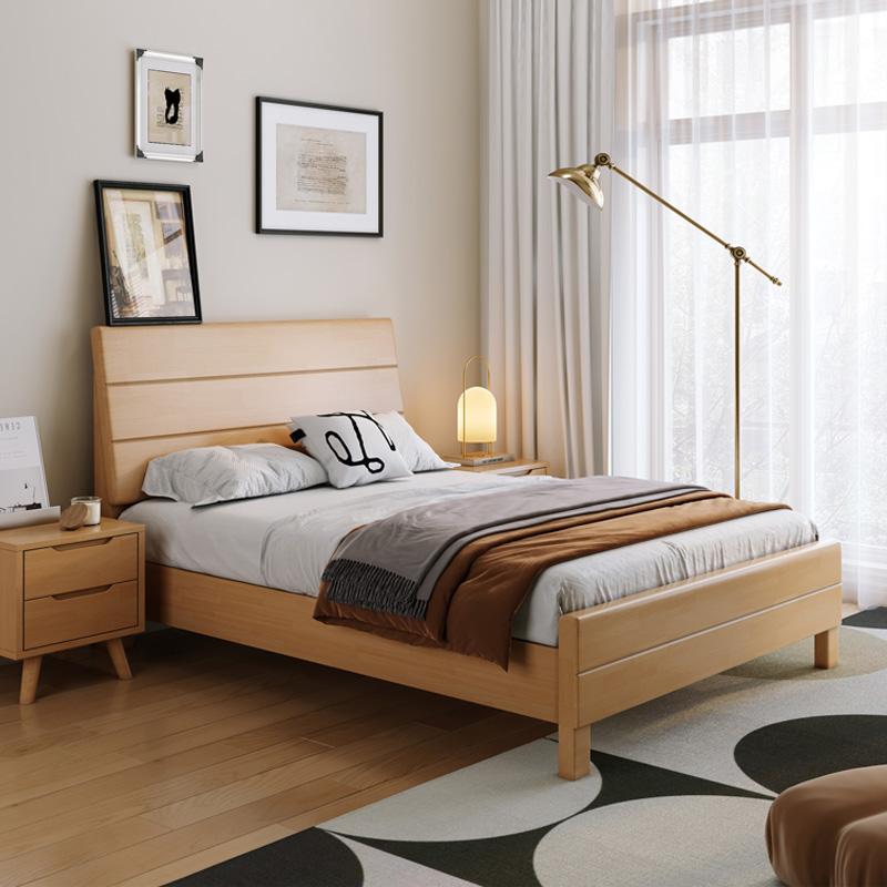 企诺 橡胶木床，QNBa1101LF101-12Y 售卖规格：1张