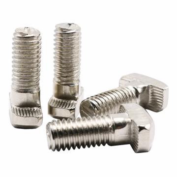 典点扣/DDK 欧标铝型材T型螺栓，适用于欧标4040\4080\40120槽宽8mm40M8x25，镀镍 售卖规格：200个/包