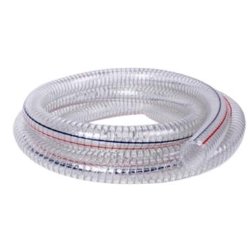 米星 （MSTAR）PVC钢丝增强管 透明钢丝软管 输水钢丝胶管，内径200毫米壁厚10毫米（1米） 售卖规格：1卷