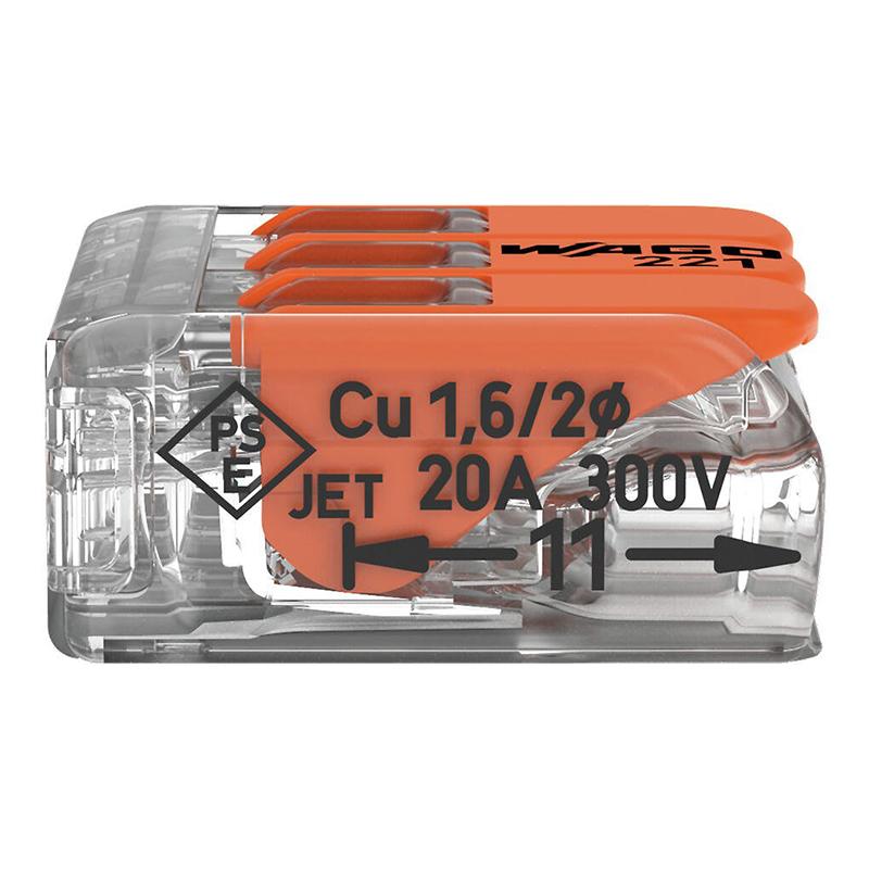 万可/WAGO 接线端子，221-412， 售卖规格：1个