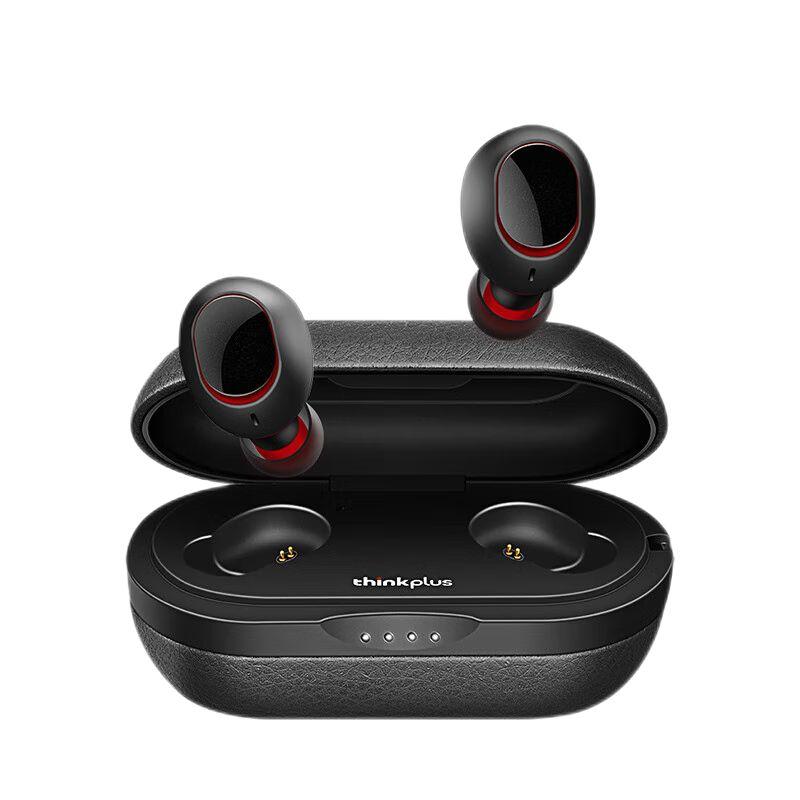 联想/Lenovo 无线蓝牙耳机入耳式音乐运动跑步游戏耳机黑色，179TW80 售卖规格：1副