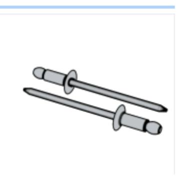 顺达 304不锈钢铆钉，M4x12 GB/T12617.2 售卖规格：1个