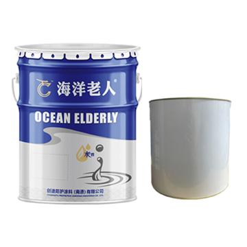 海洋老人/HYLR 硅PU涂料 红色 20kg/桶 防腐，硅PU涂料 大红 20kg/桶 售卖规格：20千克/组