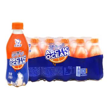 北冰洋 桔汁汽水，瓶装300ml*24瓶 售卖规格：24瓶/箱