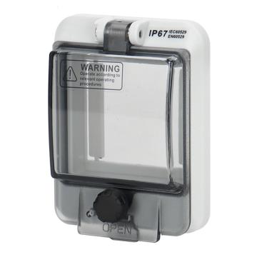 倍港 防水窗口罩断路器开关可视窗口仪表观察窗，SIN0403B 3回路 售卖规格：1个