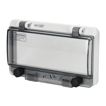 倍港 防水窗口罩断路器开关可视窗口仪表观察窗，SIN0408B 8回路 售卖规格：1个