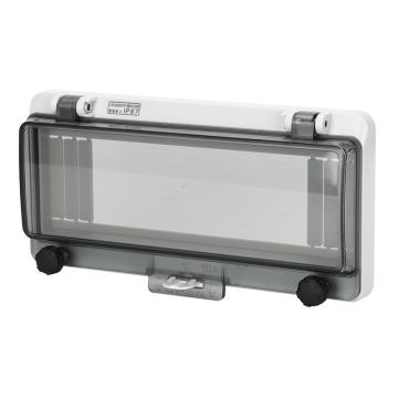 倍港 防水窗口罩断路器开关可视窗口仪表观察窗，SIN0410A 10回路带锁孔 售卖规格：1个