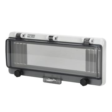 倍港 防水窗口罩断路器开关可视窗口仪表观察窗，SIN0412A 12回路带锁孔 售卖规格：1个