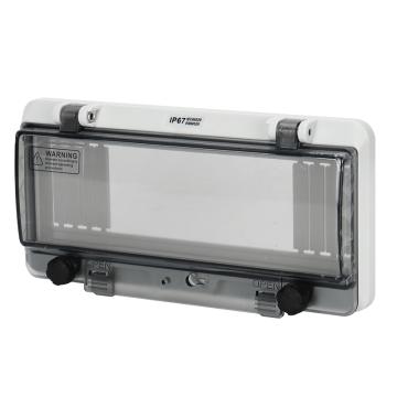 倍港 防水窗口罩断路器开关可视窗口仪表观察窗，SIN0412B 12回路 售卖规格：1个