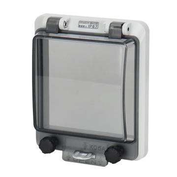 倍港 防水窗口罩断路器开关可视窗口仪表观察窗，SIN0405A 86型带锁孔 售卖规格：1个