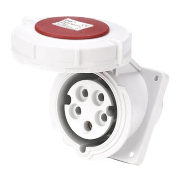 倍港 第三代暗装工业倾斜插座，SIN1485 IP67-16A5芯 售卖规格：1个