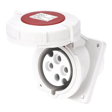 倍港 第三代暗装工业倾斜插座，SIN1506 IP67-32A4芯 售卖规格：1个