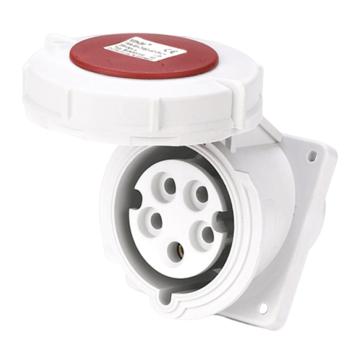 倍港 第三代暗装工业倾斜插座，SIN1551 IP67-32A5芯 售卖规格：1个
