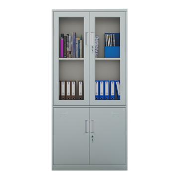 初嘉 钢制铁皮柜 办公柜资料柜档案柜子 大器械文件柜，CJ_ZWJG001 1800*850*390/0.6mm 售卖规格：1个