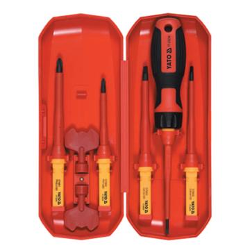 易尔拓/YATO 8件套VDE螺丝批组套，YT-28294 售卖规格：1套