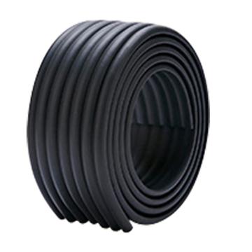 安赛瑞 防撞条，EA100336 宽80mm厚8mm长2m NBR黑色 售卖规格：1根