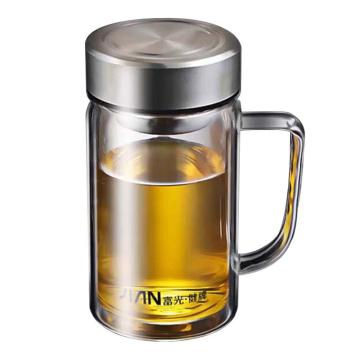 富光 健牌伯爵商务玻璃杯，X1804-SP-380B 售卖规格：1个