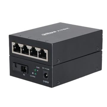 大华 4口千兆光纤收发器(发)，DH-OTE412T-G 售卖规格：1个