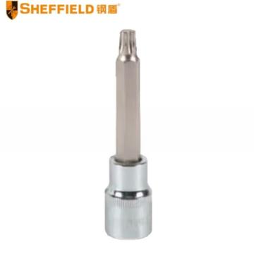 钢盾 12.5mm系列55mm长花型旋具套筒，S015145 T45 售卖规格：1个