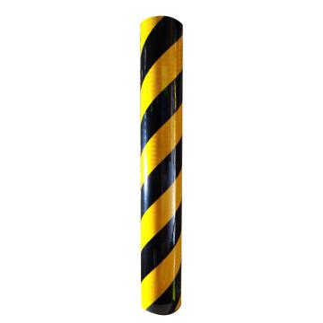 安赛瑞 电线杆反光膜，EA101192 124cm×45.7m pet黄黑 售卖规格：1卷