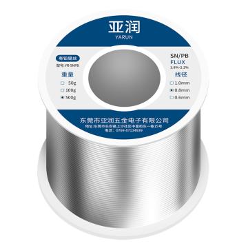 亚润 有铅锡丝 500g/线径0.6mm，YR-SNPB-500-06 售卖规格：1卷