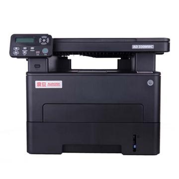 震旦/AURORA A4+ 黑白激光多功能三合一+WIFI 自动双面 一年保，AD330MWC黑色 售卖规格：1台