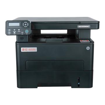 震旦/AURORA A4+ 黑白激光多功能三合一，自动双面 一年保，AD308MNC黑色 售卖规格：1台