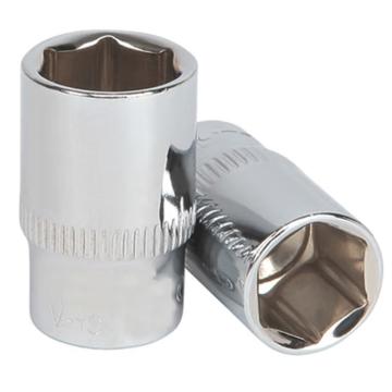 钢盾 6.3MM系列六角套筒，S010104 4mm 售卖规格：1个