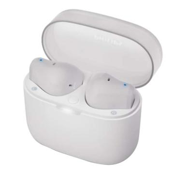 飞利浦/PHILIPS 真无线蓝牙耳机双麦AI通话降噪运动耳机，TAT2139 白色 快速入门指南*1，充电盒*1，充电电缆*1 售卖规格：1个