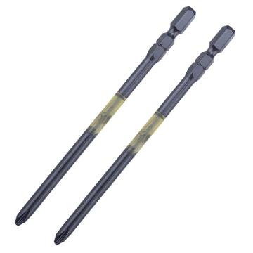 安力士牌 Anex ABRD-2120 单头黑龙韧性43V强磁批头，PH2X120mm 2支装 售卖规格：2支/包