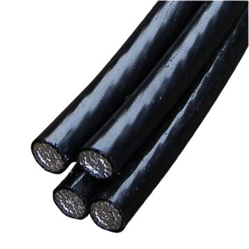 沈缆银环 铝芯绝缘架空线，JKLYJ-0.6/1KV-4×25mm² 售卖规格：1米