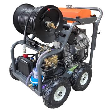 克麦尔 柴油高压管道疏通机，KM-DP2055D 200bar 27HP 流量55L/min 售卖规格：1台